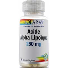 Solaray Acide Alpha Lipoïque 250mg 30caps