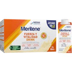 Meritene Pack Boisson Vanille 12x125ml