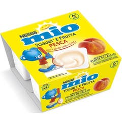 Mio Yoghourt etFruits Pêche 4x100g