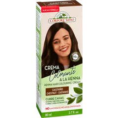 Corpore Sano Crème colorante pour cheveux bruns 80ml