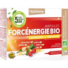 Nat & Form Forcénergie Bio Ampoules 20x10ml