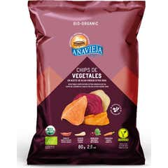 Añavieja Chips Végétales Huile Olive Eco 80g