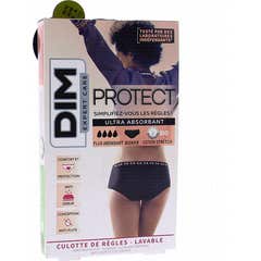 Dim Protect Boxer Ultra Absorbente Negro 36/38 1ud