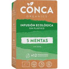 Conca Organics 5 Mentas Infusion Eco 12uds