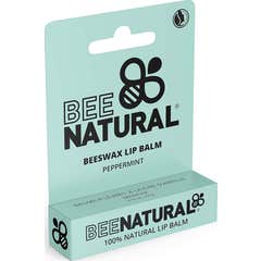 Bee Natural Moisturising Baume à Lèvres Peppermint 4,2 g