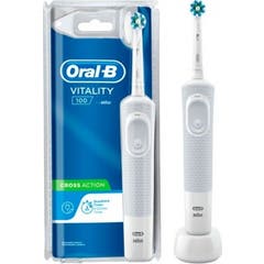 Brosse électrique Vitality Cross Action Blanc