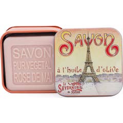 La Savonnerie de Nyons Savon Boîte Métal La Tour Eiffel 100g