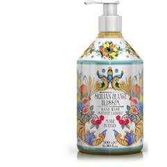 Savon liquide à la maïolique Orange de Sicile 500ml