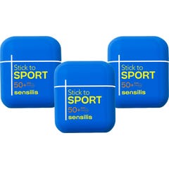 Sensilis Stick Sport SPF50+ Stick 3x10 g
