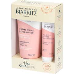 Laboratoires de Biarritz Dúo Pack Cica Repa Manos 50 ml + Bálsamo 15 ml