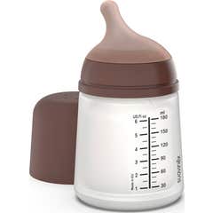Suavinex Biberon anti-coliques tétine en silicone Deep 180 ml