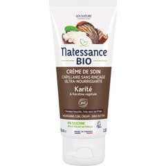 Natessance Crème De Soin Capillaire Sans Rinçage Karité 100ml