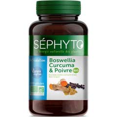 Sephyto Articulation Boswellia Curcuma Poivre Bio 200 Gelule