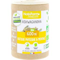 Nat&Form Ashwagandha Bio 600mg 60 Gélules