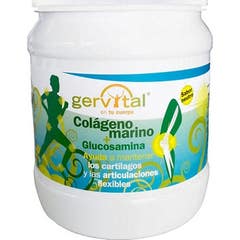 Gervital Colágeno Marino + Glucosamina + Vitamina C Sabor Limón 500g