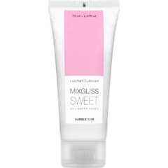 Mixgliss Sweet Water Based Lubrifiant Goût Chewing-gum 70ml