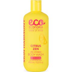 Ecoforia Gel Douche Anti-Stress Citron et Ananas 400 ml