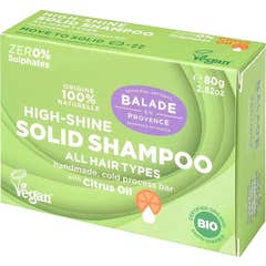 Balade en Provence Shampooing Solide Agrumes Brillance Bio 80 g