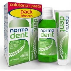 Normodent Anticaries Pack 125ml dentifrice et bain de bouche 500ml