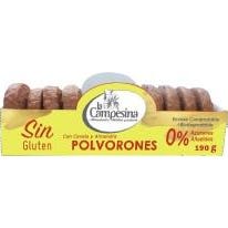 La Campesina Polvorones Sans Gluten Amande Cannelle 190g