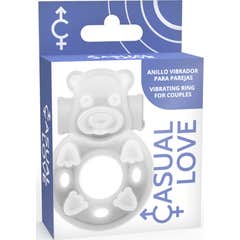 Casual Love 26 Anneau Vibrant Transparent Bunny 1pc