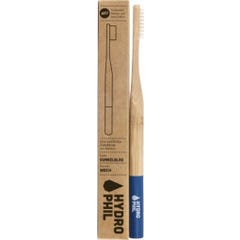 Lamazuna Hydrophil Brosse À Dents En Bambou Enfant Bleu Souple