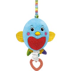 Clementoni Baby Soft Bird Musical Plush 1ut