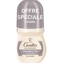 Cavaillès Déo Intense LP 72h Roll-On 2x50ml