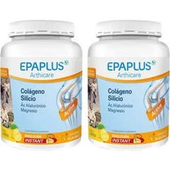 Epaplus Arthicare Duplo Colágeno Silicio Magnesio Sabor Limón 2x334g