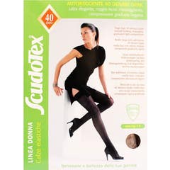 Scudotex 40 Bas Autofixant 5 Naturel 1 Paire