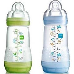 Mam Easy Start™ Biberon Anti-Colique Bleu 260ml x2