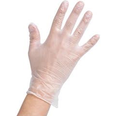 Gants sans poudre Wally Plastic Vinilocodix Taille XL 100 pièces