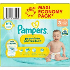 Pampers Couches Premium Protection Maxi Pack T3 112uts