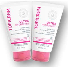 Topicrem Ultra-Hydratant Crème Mains 2x50ml