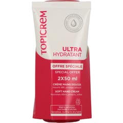 Topicrem Ultra-Hydratant Crème Mains 2x50ml