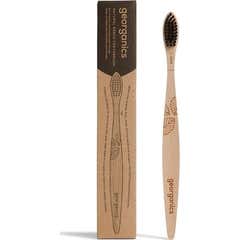 Georganics Beechwood Charcoal Toothbrush Soft 1ut