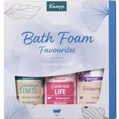 Kneipp Coffret Bath Foam Favourites Bain Moussant 3x100ml