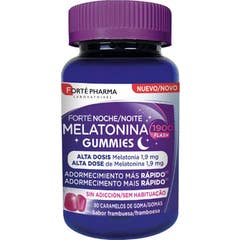Forté Pharma FortéNuit Mélatonine gommes 1900 Flash 30uts