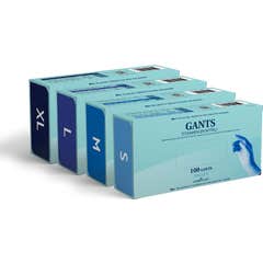 Santecare Gants Nitrile Taille M 100uts