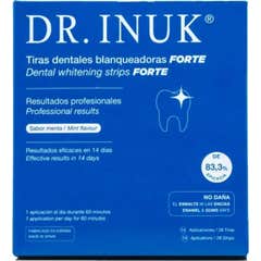 Dr. Inuk Bandes Blanchissantes Dents Forte 14 Unités