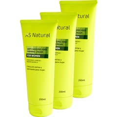 Xs Natural Crema Antiestrías Reafirmante 3x200ml