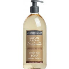 Le Comptoir du Bain Savon Liquide de Marseille Nature Surgras 1000ml