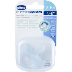 Chicco Physioforma Sucette Soft Bleu 2 à 6 Mois 1 Unité