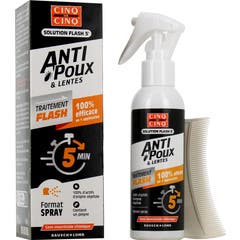 Cinq sur Cinq Traitement Flash Anti Poux & Lentes 150 ml