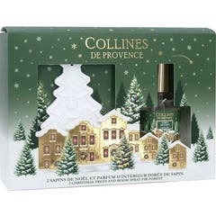 Collines de Provence Coffret 2 Sapins + Parfum Forêt de Sapin