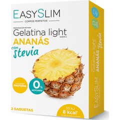 EasySlim Gélatine Light Ananas Stevia 2x15g