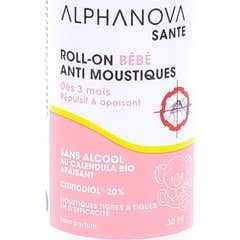 Alphanova Sante Roll-On Bébé Anti Moustiques 30ml