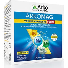 Arkopharma Arkomag Triple Magnésium Forte 20 Sachets