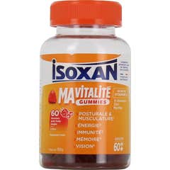 Isoxan Ma Vitalité Gummies +60 Ans Fruits Rouges 60 Gummies
