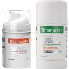 Thiomucase Pack Crème 50 ml + Stick Zones Rebelles 75 ml
